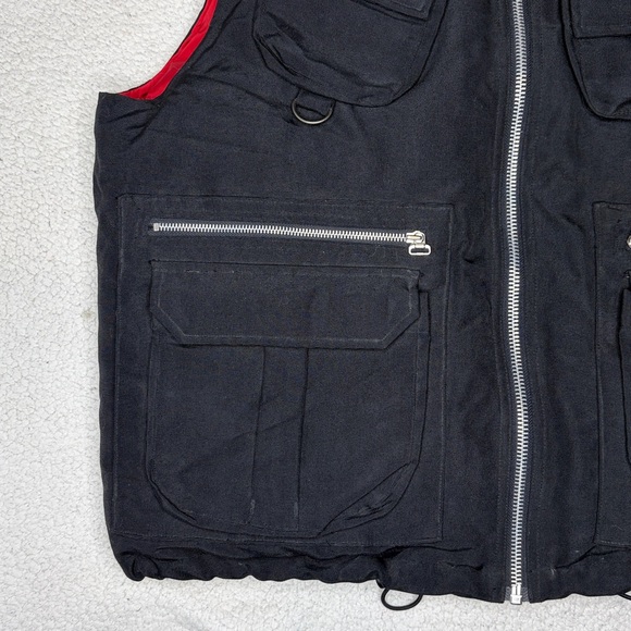 Vintage Tommy Hilfiger Expedition Down Utility Vest: Size Large - Picture 5 of 11
